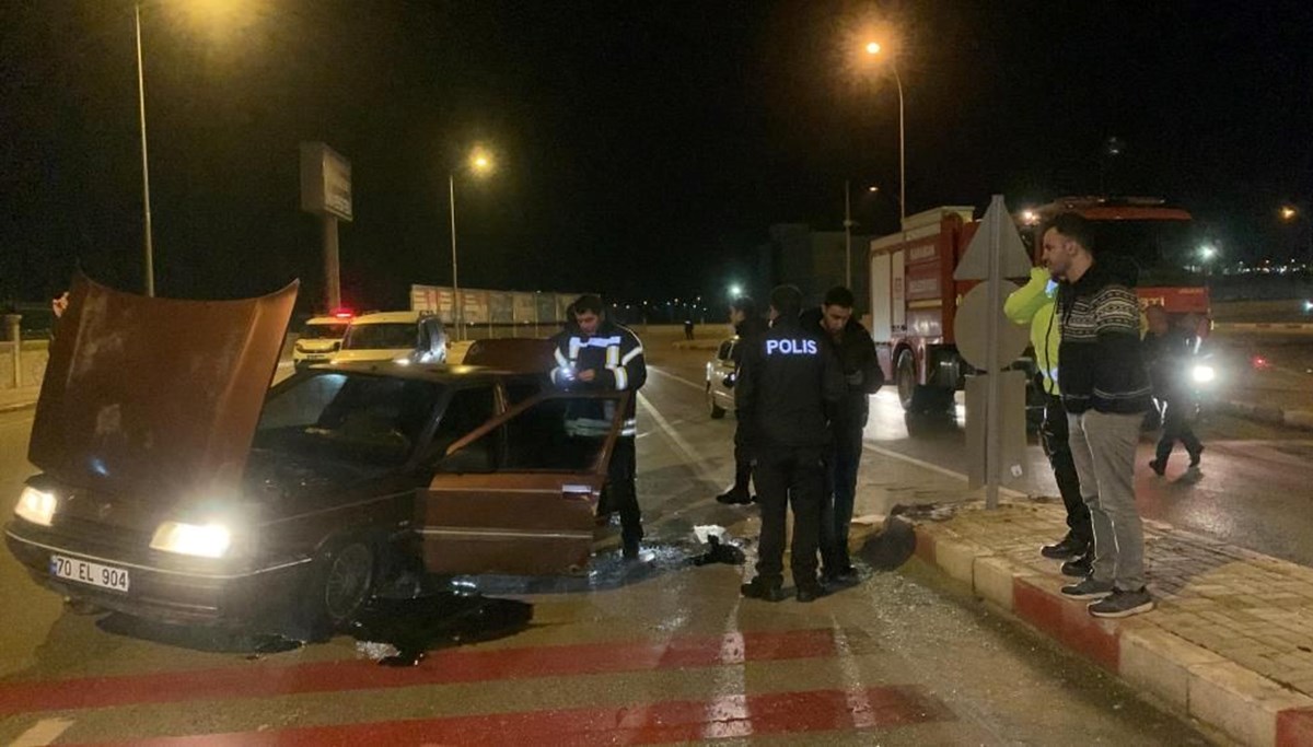 Gizli buzlanma kazayı beraberinde getirdi: 2 yaralı Gizli buzlanma kazayı beraberinde getirdi: 2 yaralı