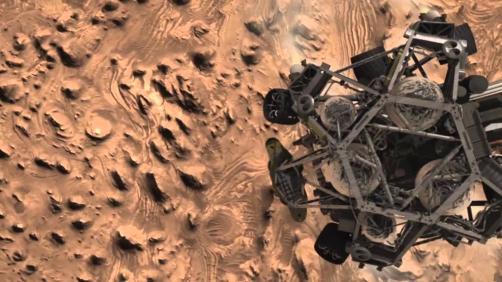 NASA'nın Curiosity aracı Mars'ın panoramik görüntüsünü paylaştı - 5