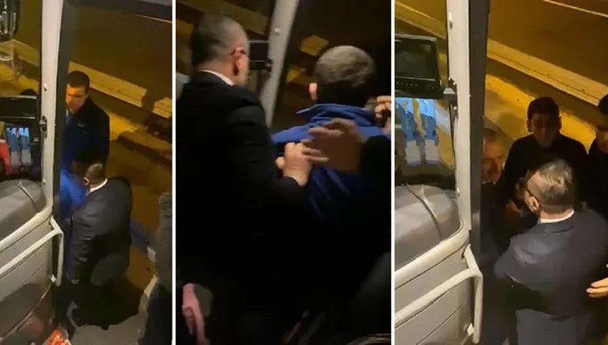 Yolcu otobüsünde kavga: Yedek şoför ve muavin birbirine girdi Yolcu otobüsünde kavga: Yedek şoför ve muavin birbirine girdi