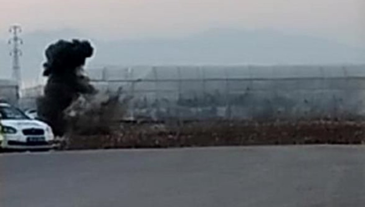 Hatay'da boş arazide bulunan el bombası ekipler tarafından imha edildi