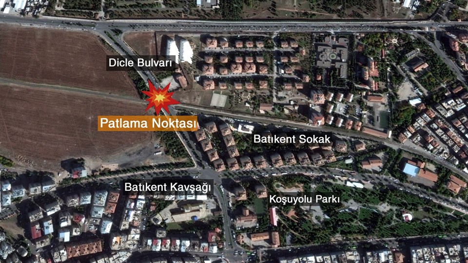 Diyarbakır'da bombalı saldırı düzenlendi; patlamada 3 kişi öldü - 1