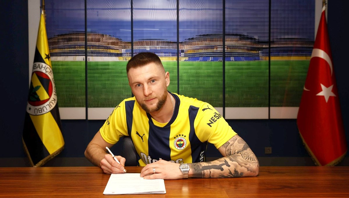 Fenerbahçe'de Milan Skriniar imzayı attı