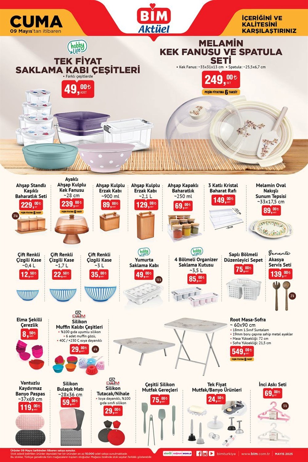 BİM aktüel 9 Mayıs 2025: BİM'de hangi eserler satışta? Aktüel katalogda: Arazi Aracı, Çocuk Pateni, Küçük Buzdolabı, Motosiklet, Çok Maksatlı Dolap 77