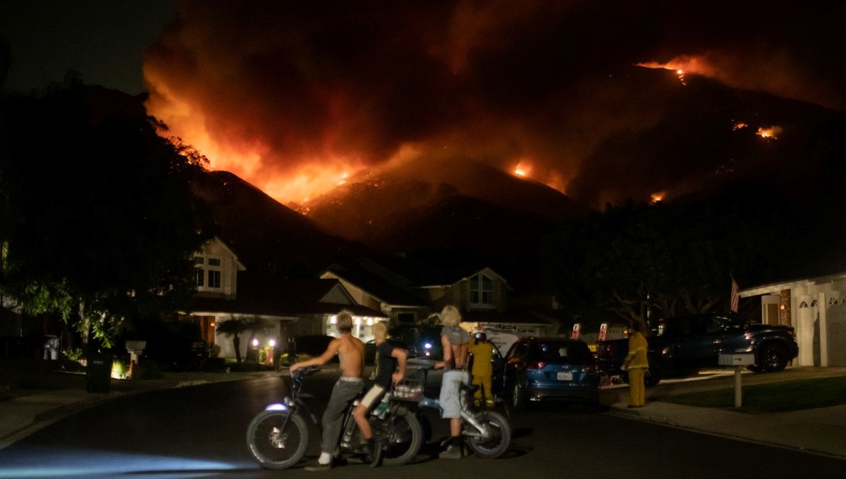 California’da üç orman yangını: 100 bin dönümden fazla alan kül oldu