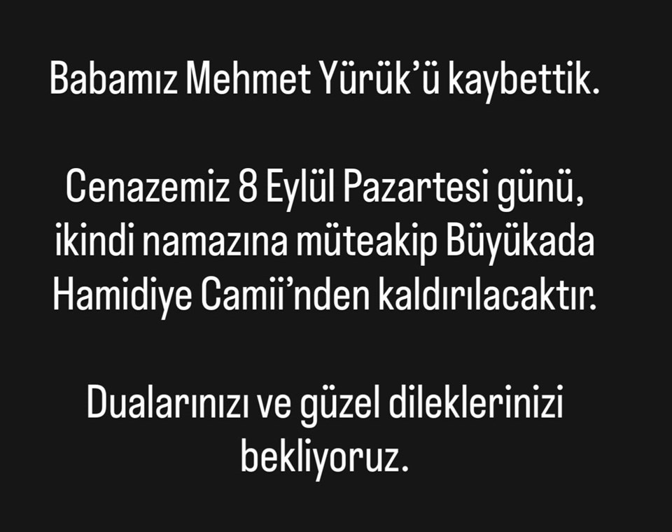 Yasemin Yürük'ün baba acısı: Dualarınızı bekliyoruz - 1