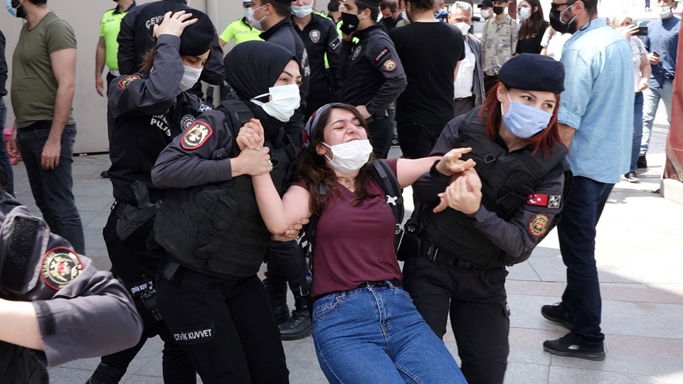 Taksim'deki İsrail protestosunda 15 gözaltı - 2