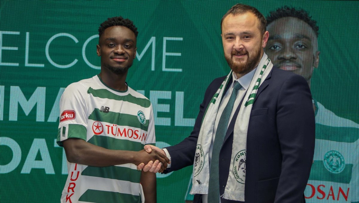 Konyaspor Emmanuel Boateng ile 2.5 yıllık sözleşme imzaladı