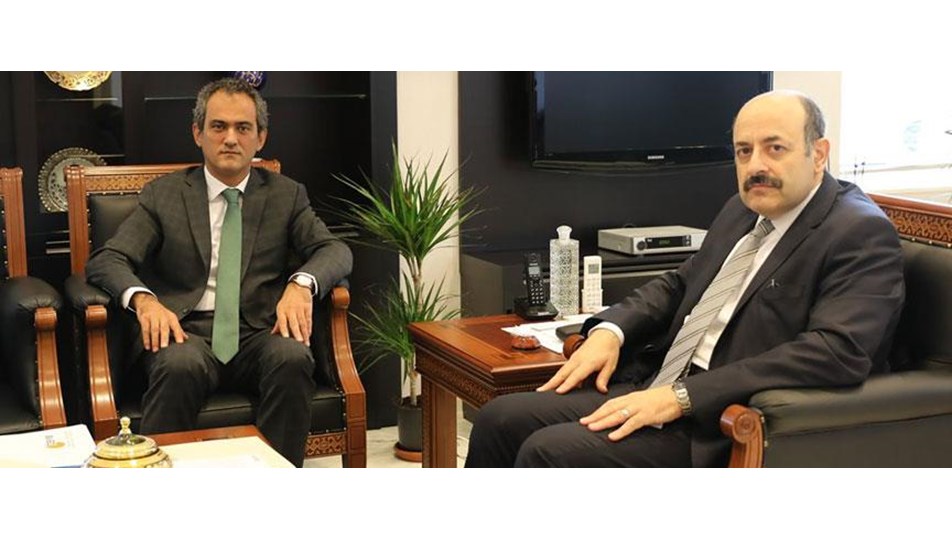 YÖK Başkanı Saraç, ÖSYM Başkanı Özer ile görüştü
