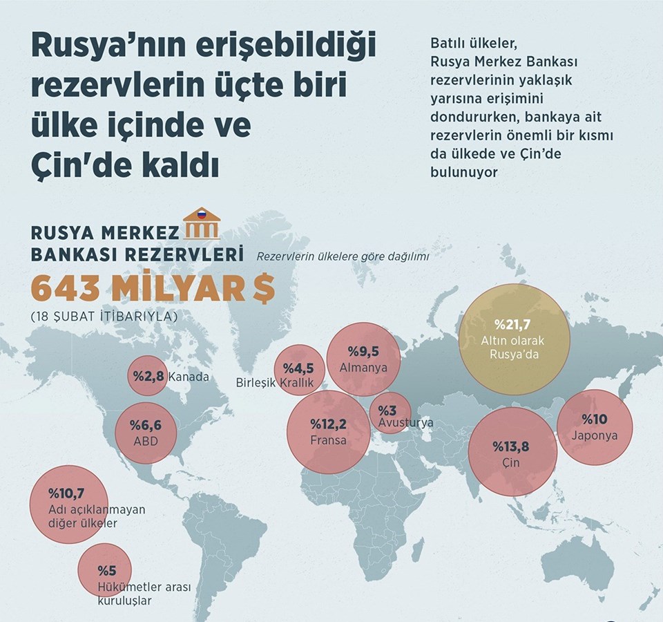 Rusya altın ve döviz alımını durdurdu - 1