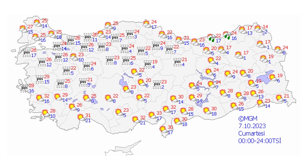 Yağmur ve soğuk hava dönüyor (Bugün hava nasıl olacak?) - 9