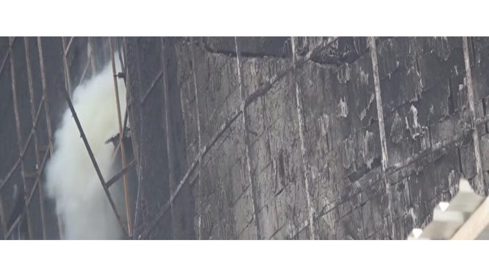 Taksim Eğitim Araştırma hastanesinden yeniden dumanlar yükseldi