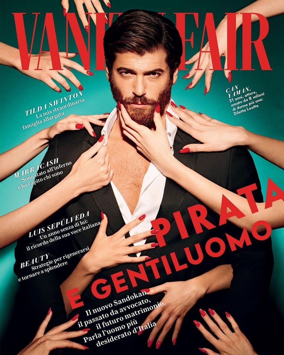 Can Yaman Vanity Fair Italya Dergisinin Kapaginda Magazin Haberleri Ntv