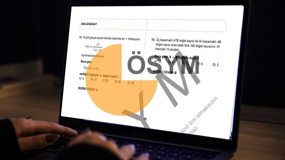 AÇIKLANDI: DGS soruları ve cevap anahtarı 2025 sorgulama ekranı: DGS temel soru kitapçığı görüntüleme ekranı - 1