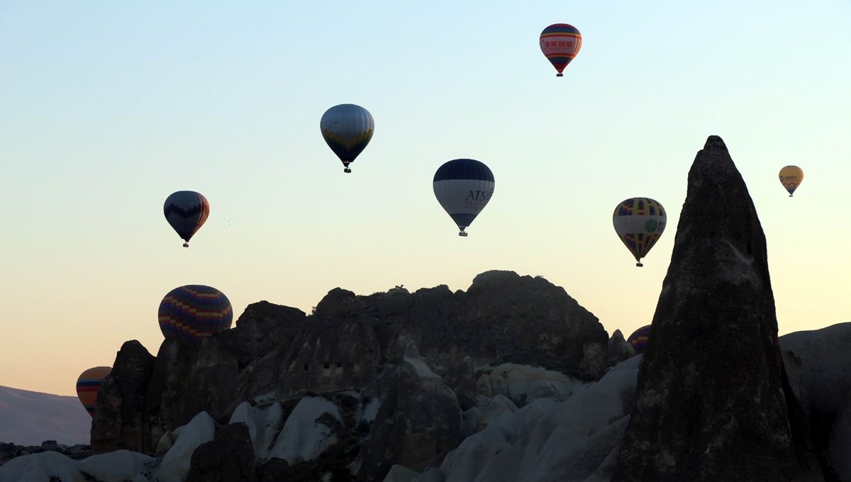 Kapadokya’da balonlar yeniden gökyüzü ile buluştu