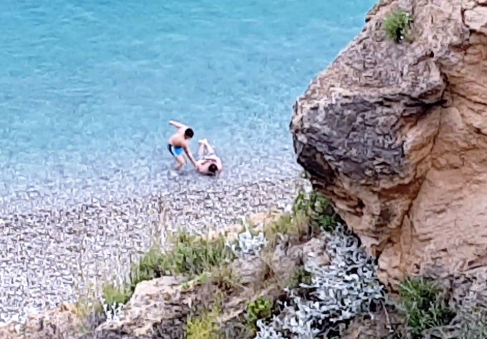Antalya'da denizde kelepçeli ölüm oyunu - 3