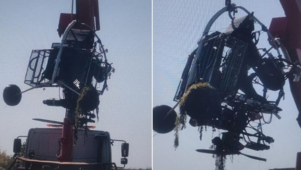 SON DAKİKA HABERİ: Mersin'deki polisevi saldırısında teröristlerin kullandığı paramotor bulundu - 1