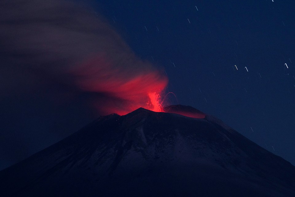 Popocatepetl Yanardağı’nda 3 yeni patlama - 1