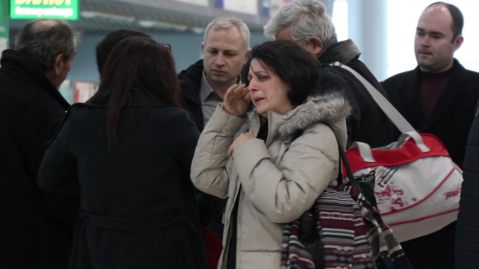 Ukrayna'da öldürülen Buket ile Zeynep'in cenazesi Türkiye'de - 1