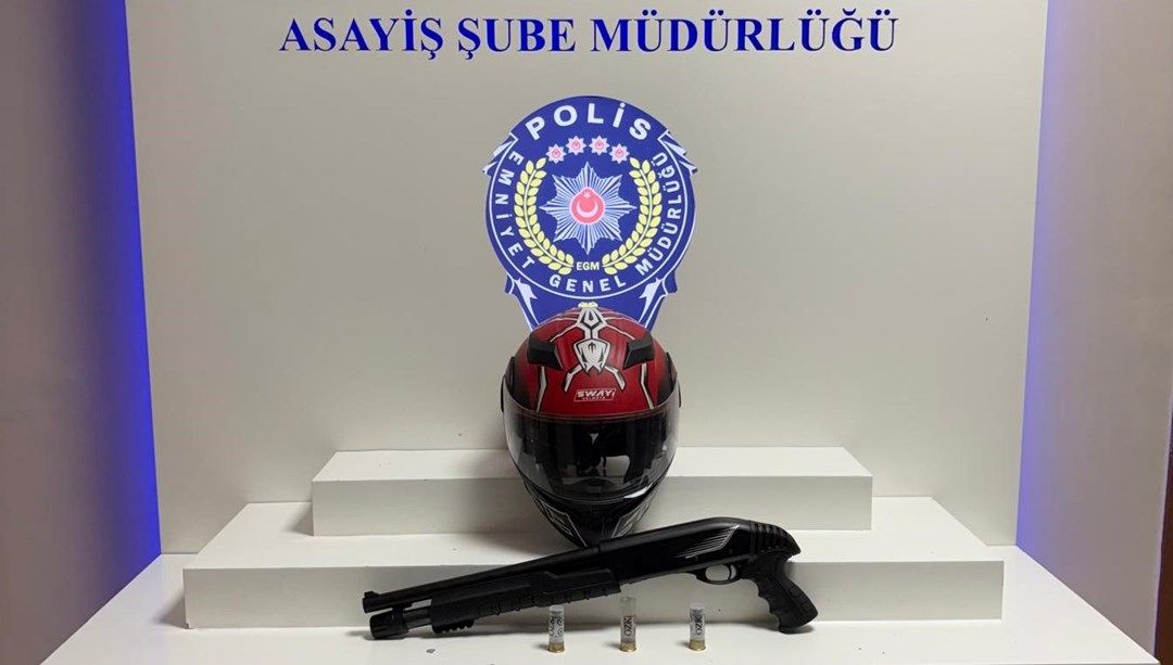 Motosiklet kaskıyla geldi, tüfekle 2 kişiyi yaraladı: 3 gözaltı