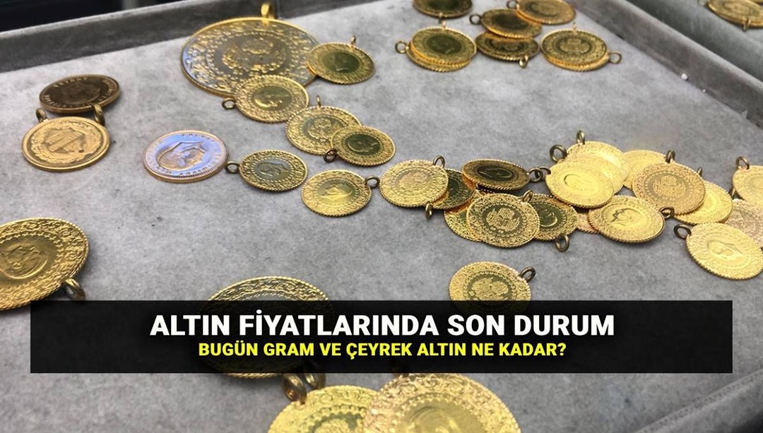 Altın düşüyor mu? 25 Temmuz son dakika altın fiyatları güncel: Gram altın ve çeyrek altın alış - satış fiyatları ne kadar?