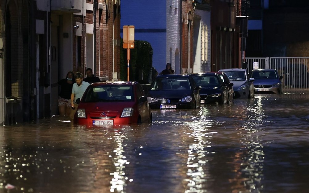 Belçika'da aşırı yağışlar yeniden sele neden oldu - 5