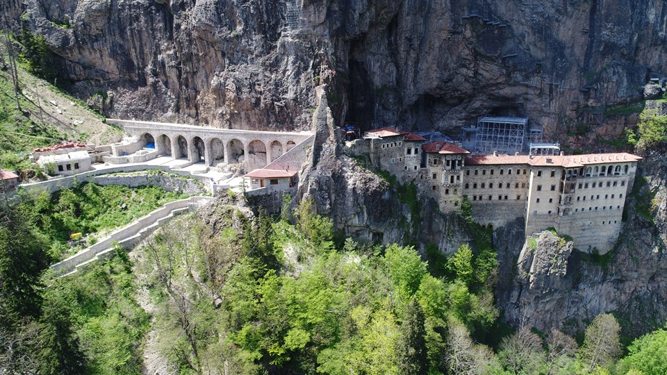 Sümela Manastırı’na ziyaretçi akını - 1