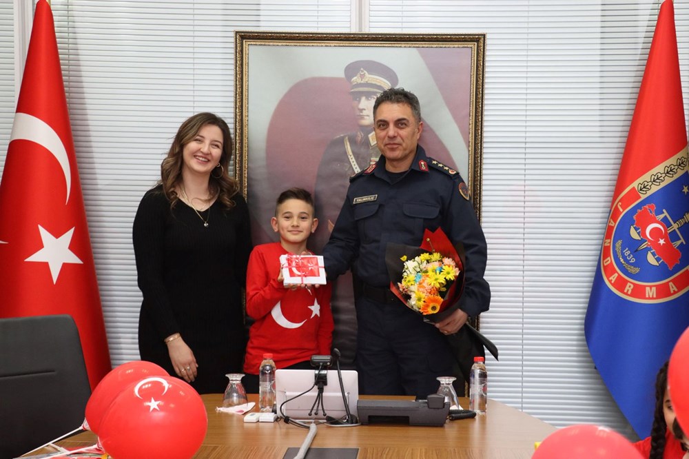 Minik elleriyle atkı ve bere ördüler: Şırnak'ta görev yapan askerlere gönderdiler - 5