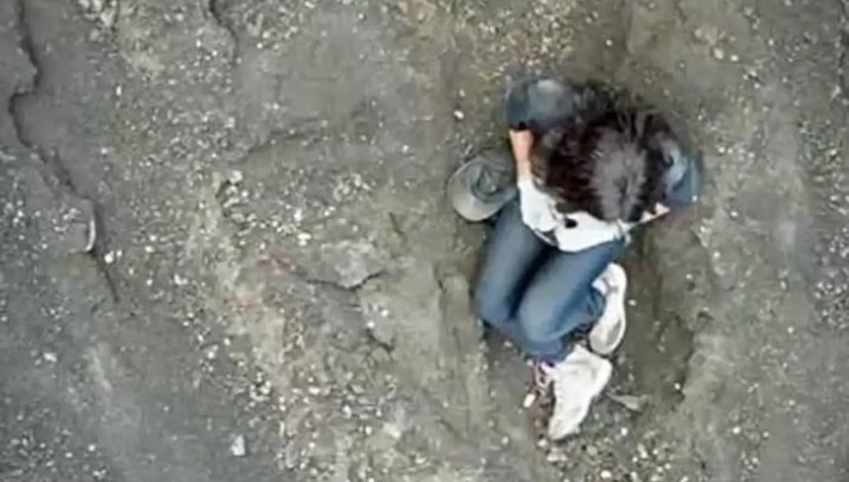 Yanardağın içine düşen turist ölü bulundu