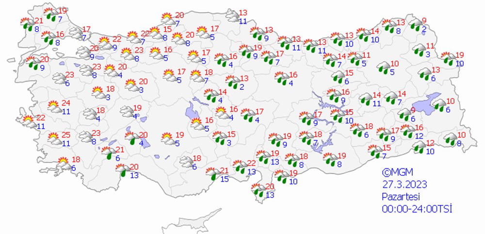 Deprem bölgesi için kuvvetli yağış uyarısı - 6