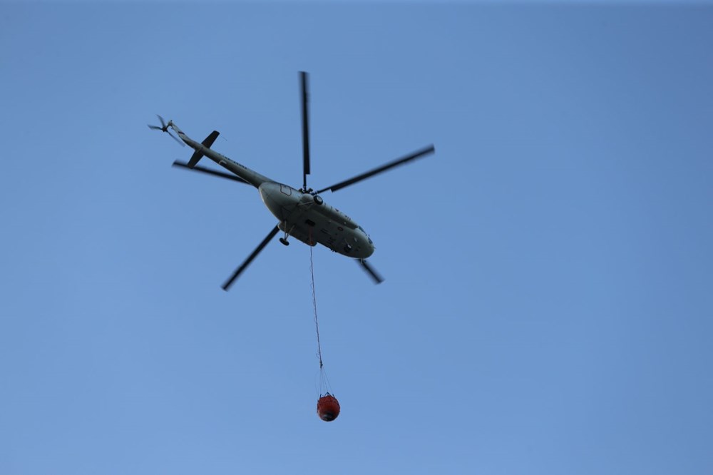 Hatay Dörtyol'da orman yangını sürüyor: Müdahale yeniden başladı - 5