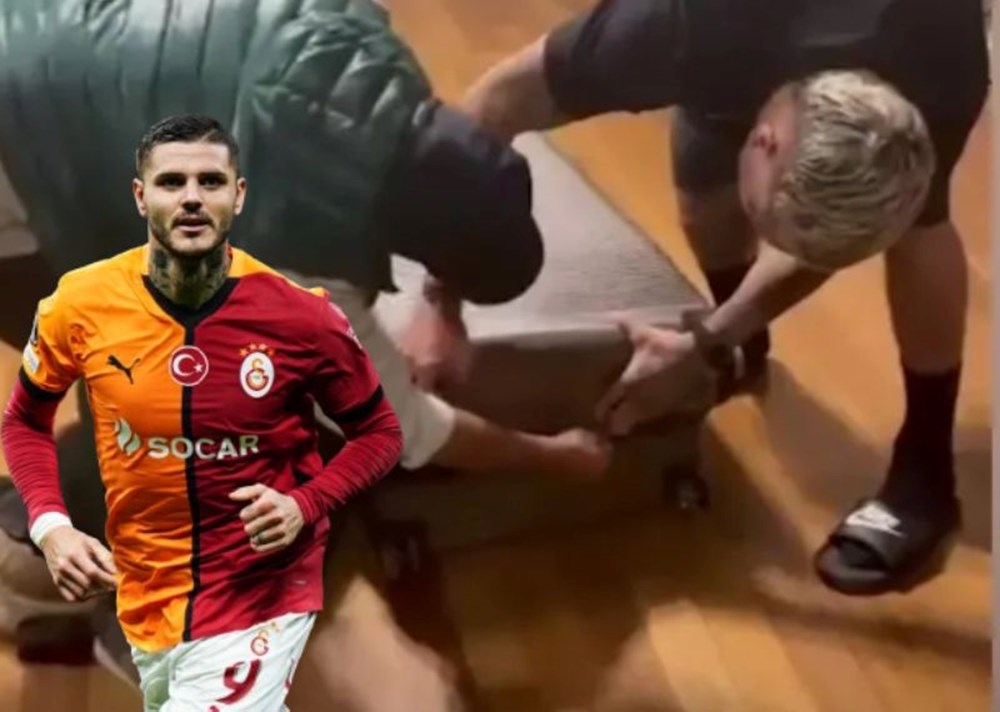 Icardi'ye sevgilisinden sürpriz: Bavulu açınca şaşkına döndü - 1