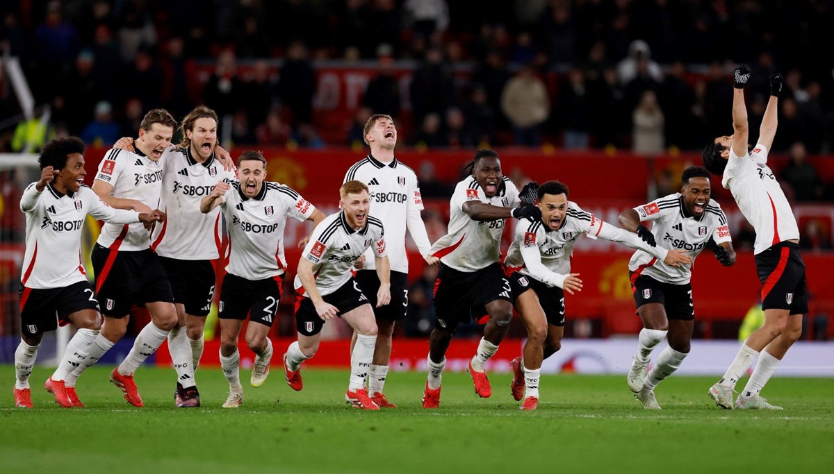 117 yıl sonra gelen zafer: Fulham, FA Cup'ya Manchester United'ı eledi