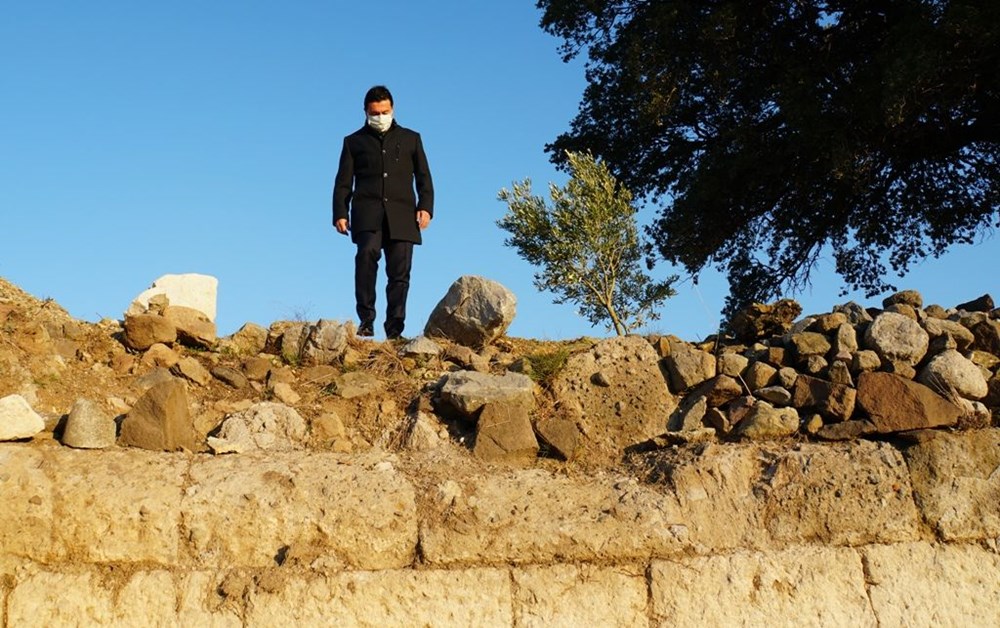 Bodrum'da 2400 yıllık tarihi Halikarnassos Surları gün yüzüne çıkıyor - 3