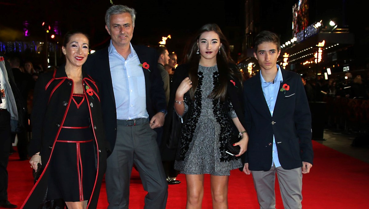 Jose Mourinho'nun gençlik aşkı ve aile hayatı