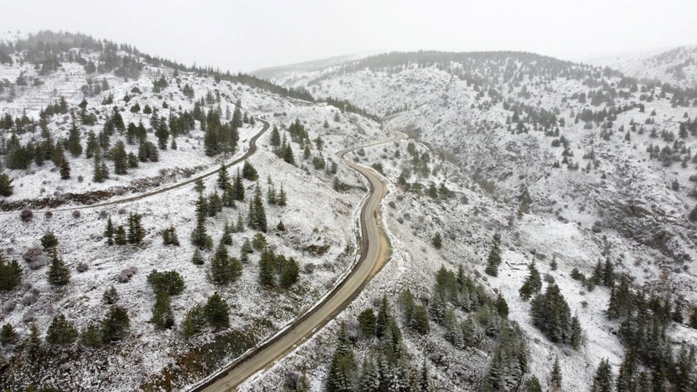 Türkiye soğuk havanın etkisinde: Birçok ilde kar yağışı var - 12