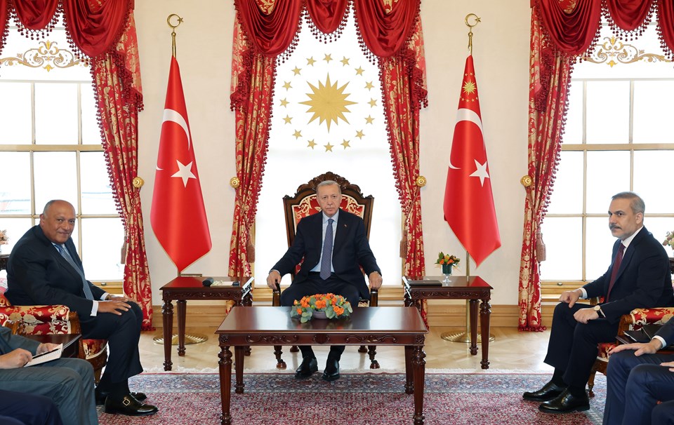 Dolmabahçe'de Erdoğan-Haniye görüşmesi - 4
