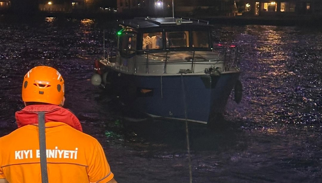 Baltalimanı önlerinde panik: Bir anda su almaya başladı