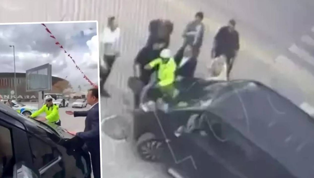Aracı polisin üzerine sürmüştü Aracı polisin üzerine sürmüştü