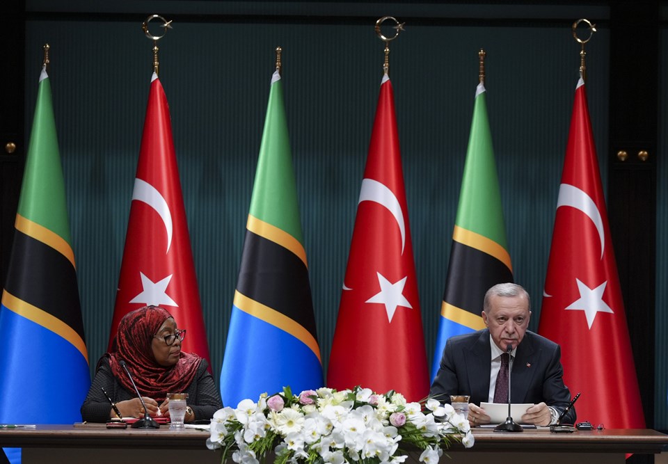 Cumhurbaşkanı Erdoğan: Tanzanya ile ticaret hedefi 1 milyar dolar - 1