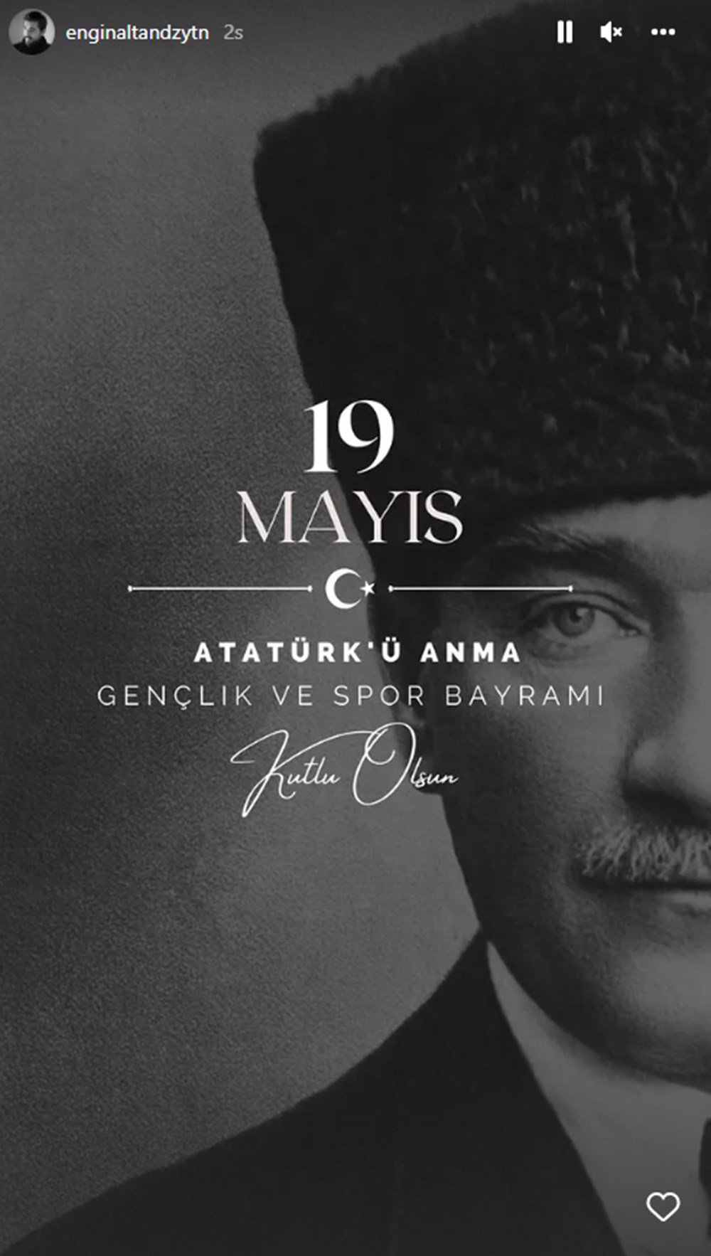 Ünlülerden 19 Mayıs Atatürk'ü Anma Gençlik ve Spor Bayramı mesajları (2022) - 13