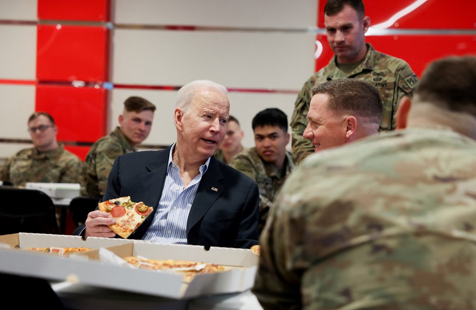 ABD Başkanı Joe Biden Ukrayna sınırında: Vahşeti önlemek için buradayız - 1