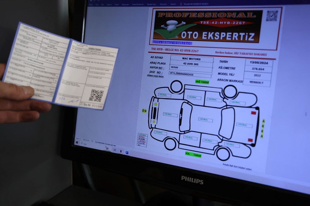 Dolandırıcıların ekspertizdeki oyununa dikkat! Sahte rapor için ikiz araçla plaka değiştiriyorlar - 5