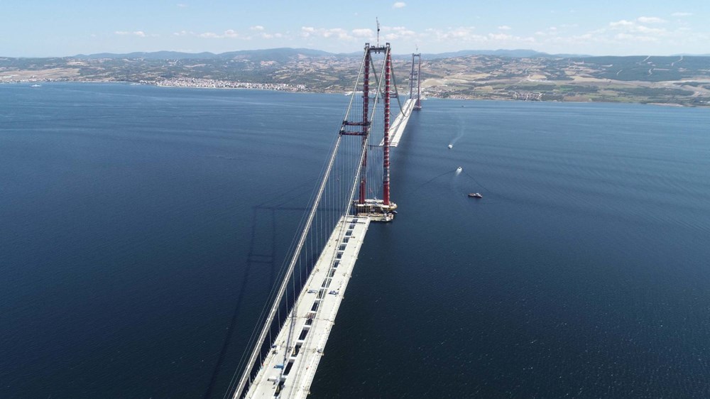 1915 Çanakkale Köprüsü yolunda sona yaklaşıldı - 14