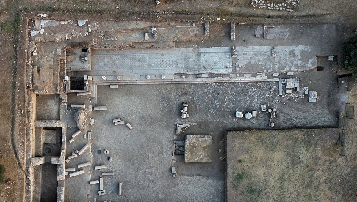 Ticaretin kalbi olan Ana Tanrıça Kenti'nde 1800 yıllık agora bulundu