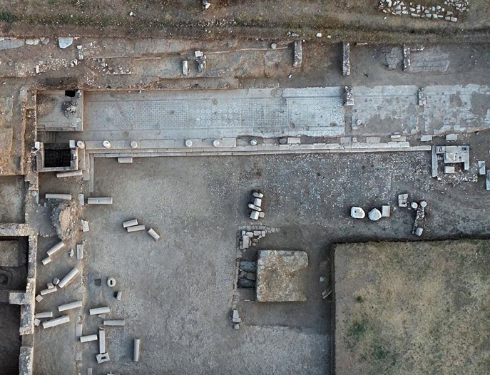 Ticaretin kalbi olan Ana Tanrıça Kenti'nde 1800 yıllık agora bulundu