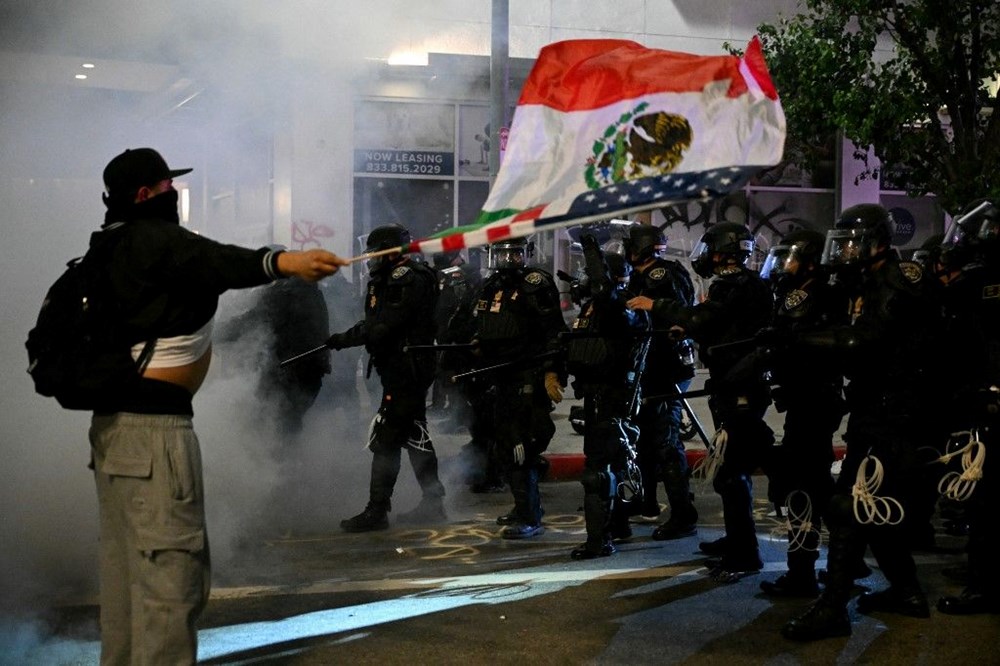 ABD'de isyan büyüyor: Los Angeles protestoları diğer şehirlere yayıldı - 3