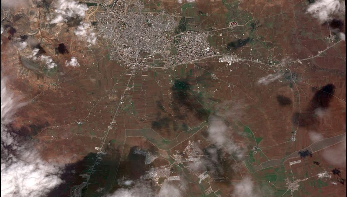 Kahramanmaraş merkezli depremlerden yeni uydu görüntüleri paylaşıldı