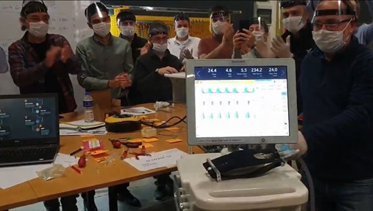 Selçuk Bayraktar yerli solunum cihazının ilk prototipini paylaştı
