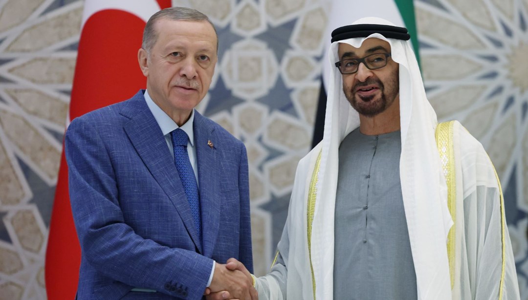 Cumhurbaşkanı Erdoğan BAE Devlet Başkanı Al Nahyan ile görüştü