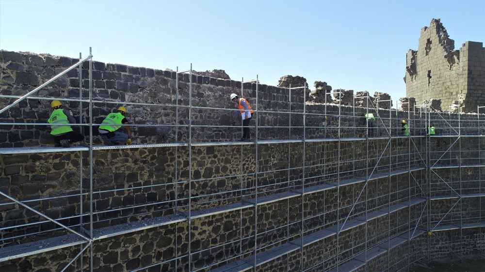 UNESCO mirası Diyarbakır Surları'nda 500 günlük restorasyon başladı - 3
